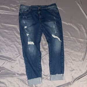 SHEIN curve jeans PLUS SIZE!